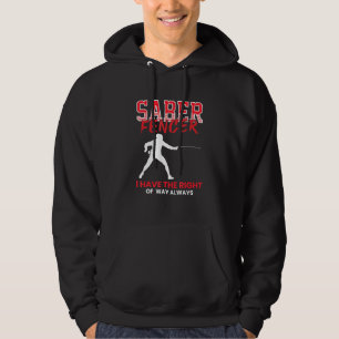 Moletom Saber Fencer - Treinador de Esgrima Combate aos Es