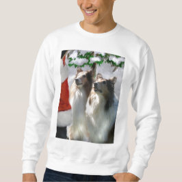 Moletom Sable Rough Collie presentes de Natal
