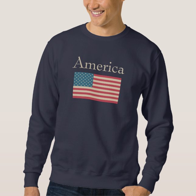 Moletom Sabor de Bandeira Americano (Frente)