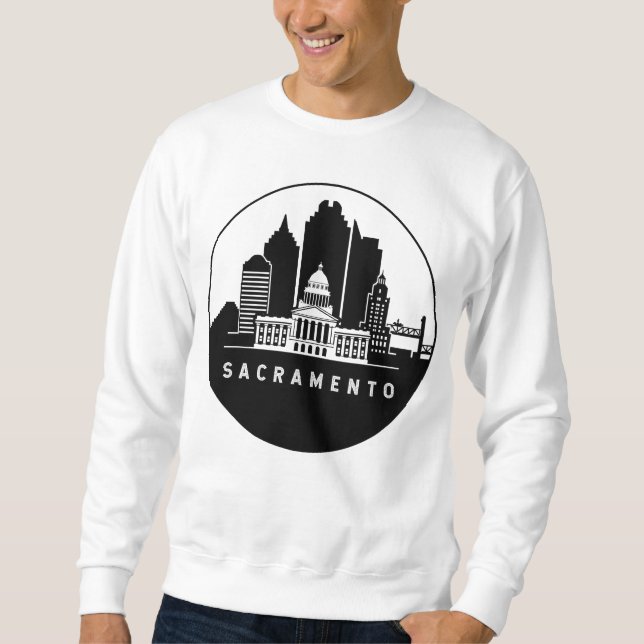 Moletom Sacramento California Skyline (Frente)