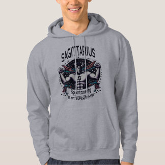 Moletom Sagittarius Spark Hoodie: Vista Sua Espontaneidade