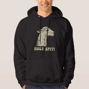 Moletom Sagrada Citação De Um Llama