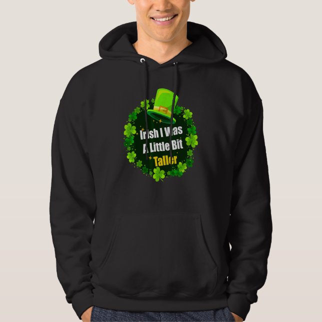 Moletom Saint Patrick's Day Ireland I was A Little B (Frente)