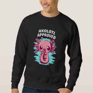 Moletom Salamandra aprovada pelo Axolote Humor Axolote Pet