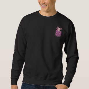 Moletom Salamandra Mexicana Pet Amphibian Cute Pocket Axol