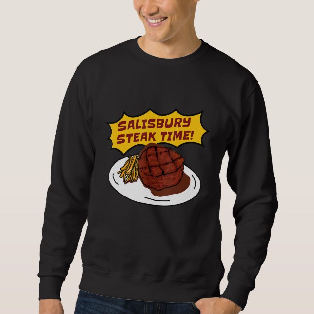 Moletom Salisbury Steak Time! Salisbury Gravy Mix Tee (Frente)