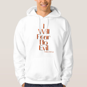 Moletom Salmos 23:4 Citação Versa Bíblia Masculina