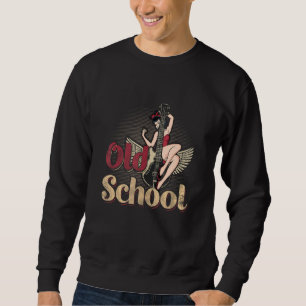 Moletom Salto Figurino Antigo Para Greaser Babe E M