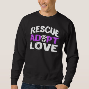 Moletom Salvamento Bonito Adota Novidade Com Amor Engraçad