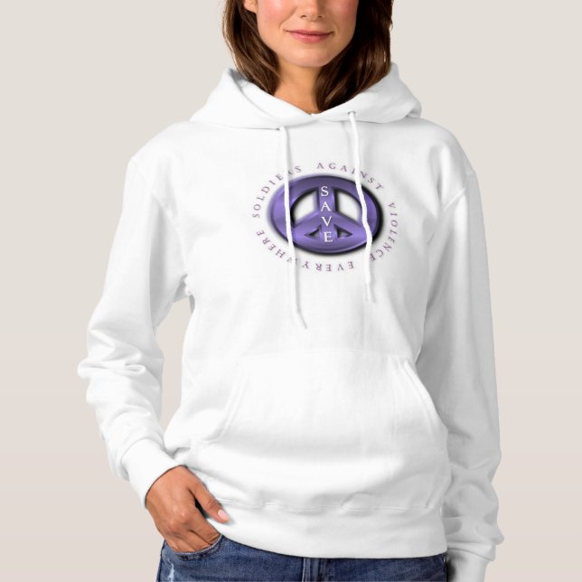 Moletom SALVAR o Hoodie do logotipo (Frente)