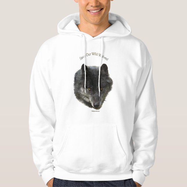 Moletom SALVAR O NOSSO WILVES, Hoodie, apoiador da vida se (Frente)
