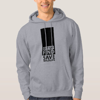 Moletom Salve as Hoodies dos Homens Selvagens