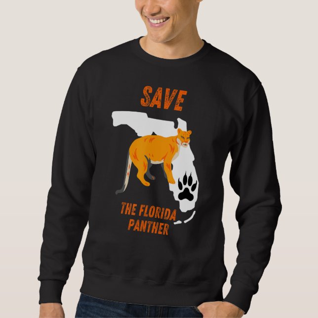 Moletom Salve O Pantera Da Flórida (Frente)