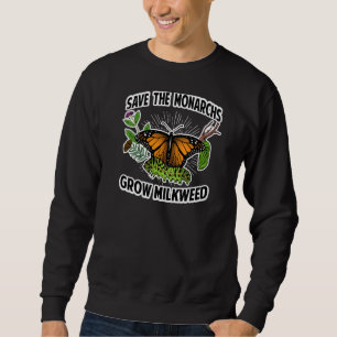 Moletom Salve Os Monarcas Cultivam A Borboleta Monarca Mil