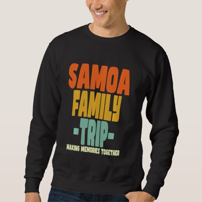 Moletom Samoa Família Trip Vacina Samoa (Frente)