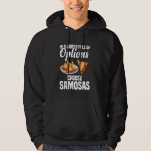 Moletom Samosas Maker Indian Foodie Mealdish Congelada Sam