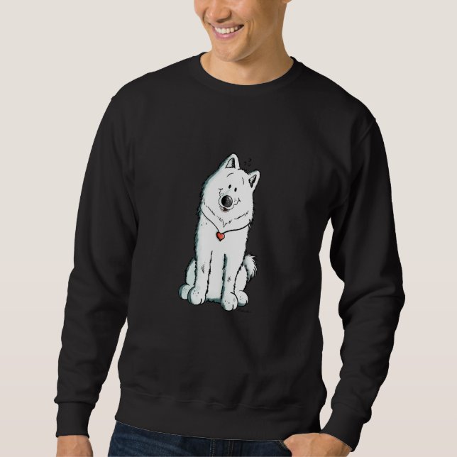 Moletom Samoyed Dog  For Samoyed Dog Fans (Frente)