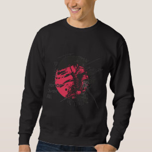 Moletom Samurai Guerreiro Honra Acima de Tudo Arte Japones