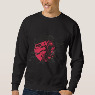 Moletom Samurai Guerreiro Honra Acima de Tudo Arte Japones