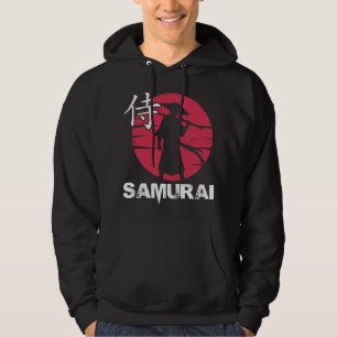 Moletom Samurai Japonês Em Hat Bushido Ascensão Sun Vintag