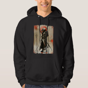 Moletom Samurai Japonês Retro Art Prin Bushido