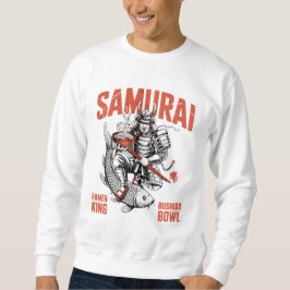 Moletom Samurai Ramen – Comida Asiática de Macarrão Guerre