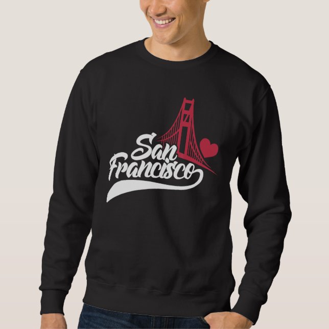 Moletom San Francisco California Bridge Ca Usa Viagem (Frente)