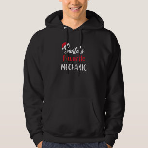 Moletom Santas Favoritas de Natal Mecânico Pajama Xmas