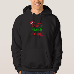 Moletom Santas Favoritas de Natal Mecânico Pajama Xmas