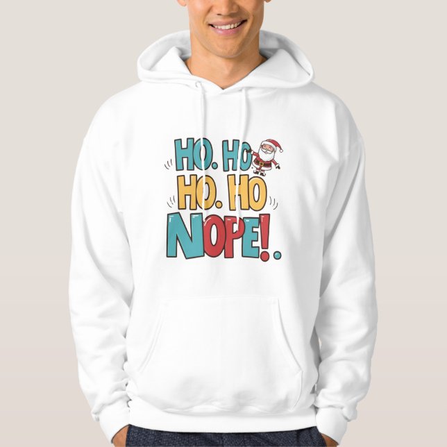 Moletom Santa's Sassy Side Hoodie (Frente)