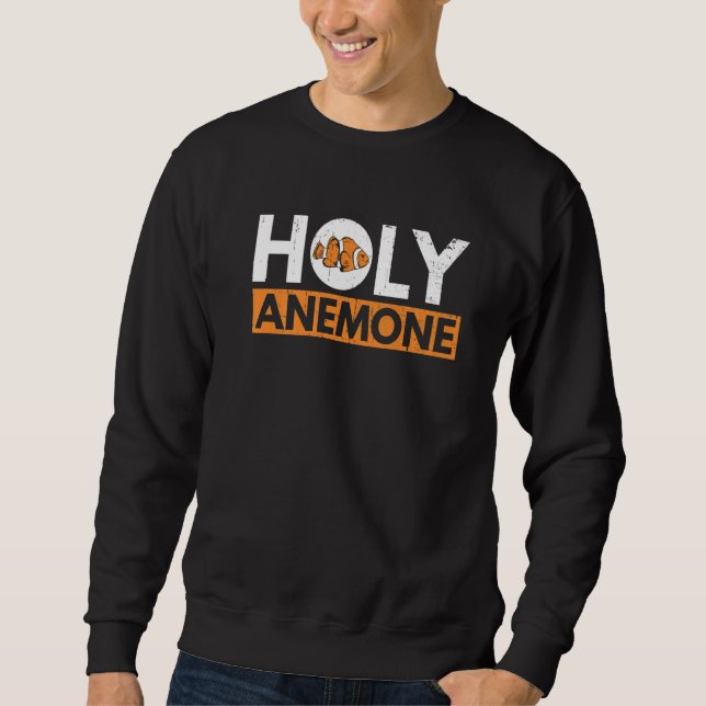 Moletom Santo Anemone para um Proprietário de Palhaços (Frente)