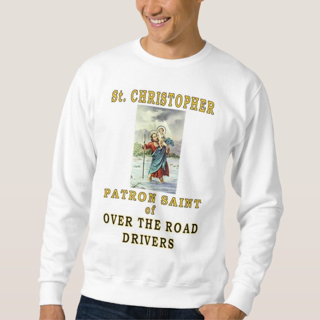 MOLETOM SANTO CHRISTOPHER (Frente)