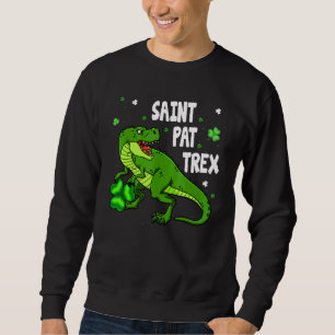 Moletom Santo Dinosarino Pax Trex Happy Dia de São Patríci