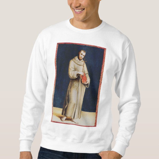 Moletom Santo Francis de Assisi por Raphael (Frente)