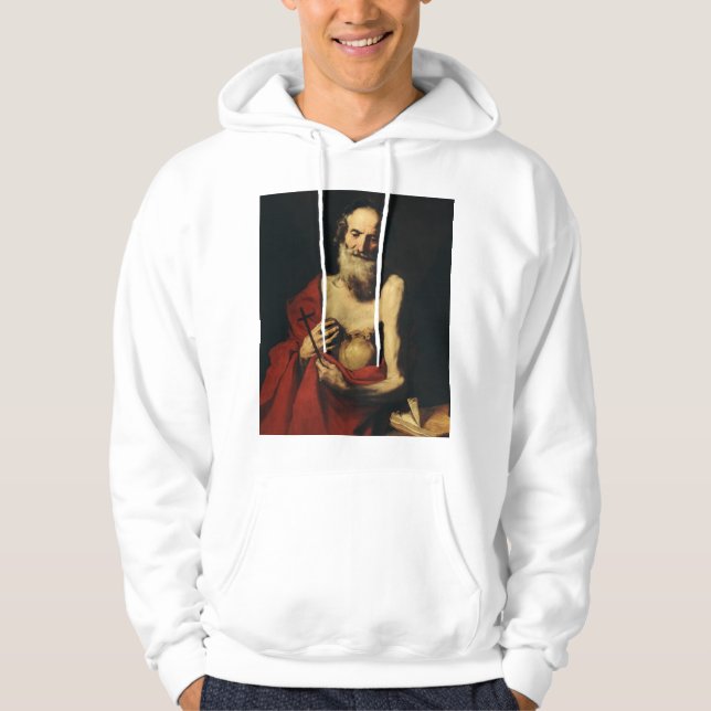 Moletom Santo Jerome por Jusepe de Ribera (Frente)