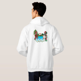 Moletom Santuário Torii de Hibisco Vermelho Chibi Mahjong