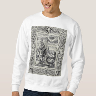 Moletom São Valentim de Roma Gravura Arte Premium