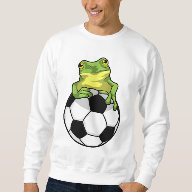 Moletom Sapo com bola de futebol (Frente)
