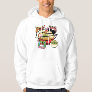 Moletom Sapo Dramático de Ramen - Chá Kawaii com Flores