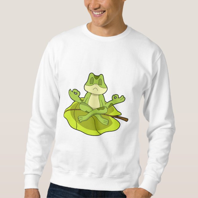 Moletom Sapo em Meditar (Frente)