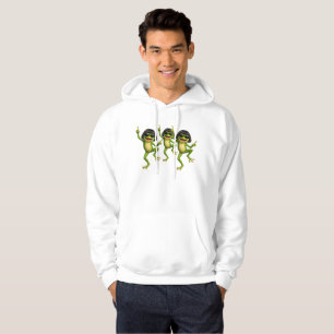 Moletom Sapo engraçado com corte de cabelo Bob em camisola