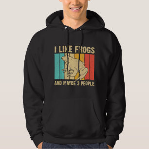 Moletom Sapo Fofo Para Amante de Sapo Homens Mulheres Anfí