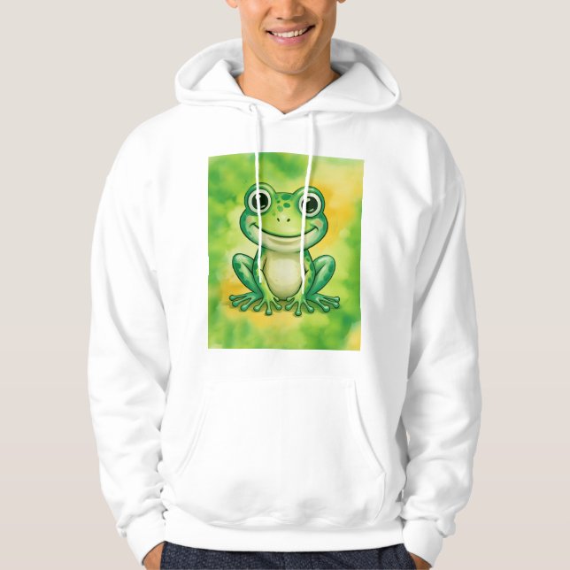 Moletom Sapo fofo verde (Frente)