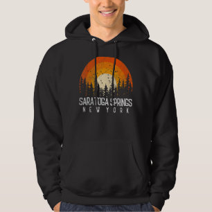 Moletom Saratoga Springs Nova York NY Retro Vintage anos