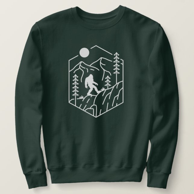 Moletom Sasquatch T-Shirt (Frente do Design)