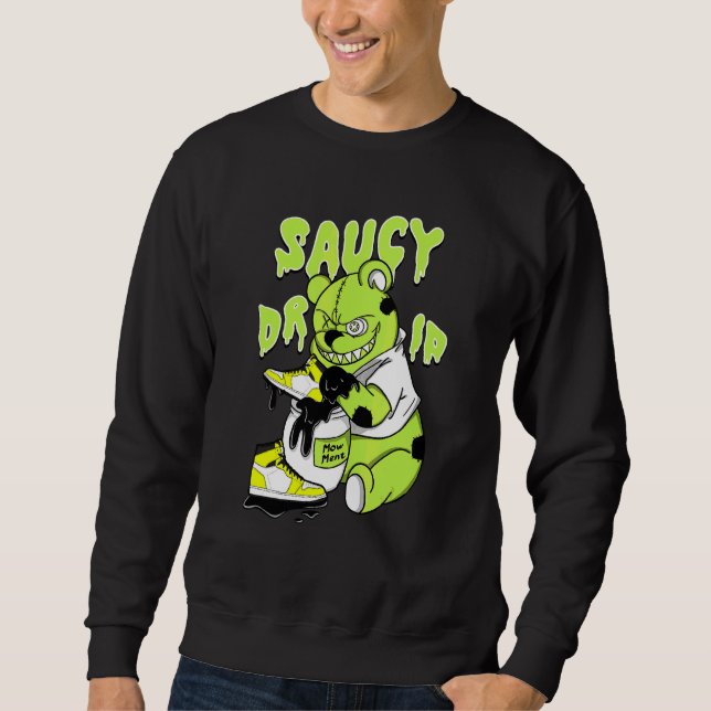 Moletom Saucy Drip Retro High Og Visionaire Volt 1s Matchi (Frente)