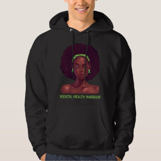 Moletom Saúde Mental de Mulheres Afro Afro-Americanas Negr