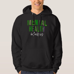 Moletom Saúde Mental Leopard Implica Consciência Mês