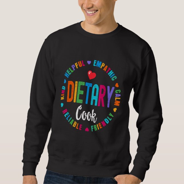 Moletom Saúde Semana de Apreciação do Cook Dietitia (Frente)