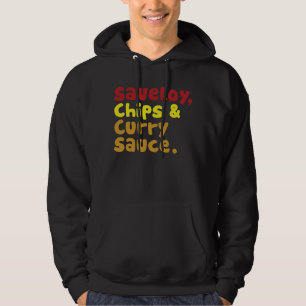 Moletom Saveloy, Chips e Molho Curry.